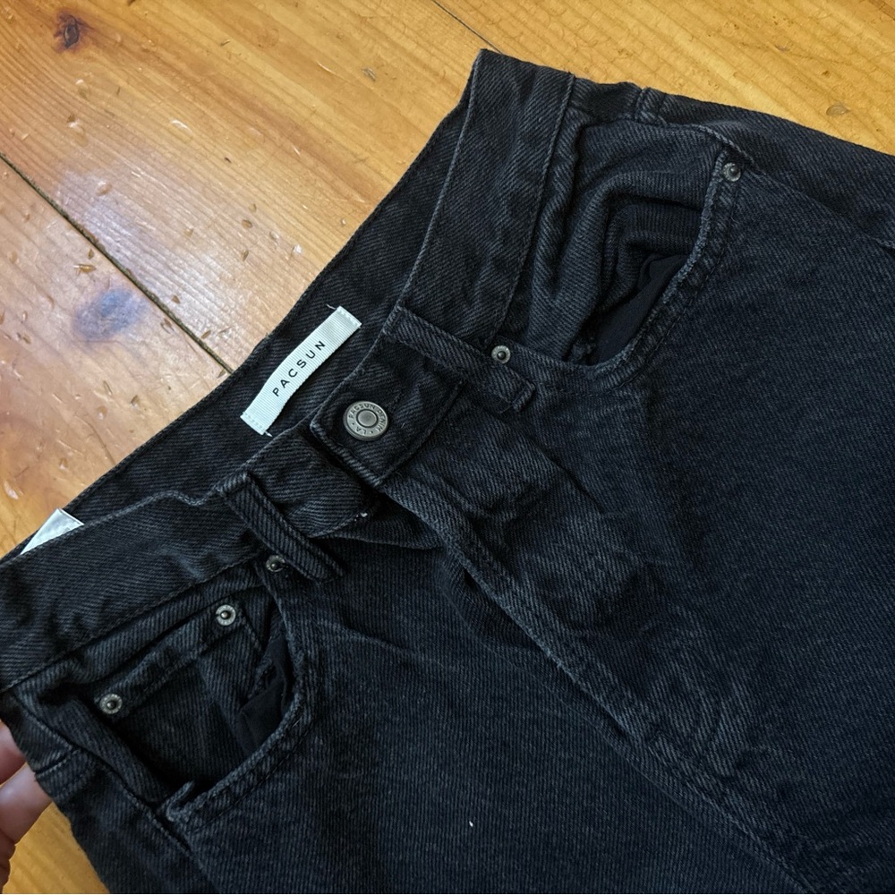 PacSun Black Dad Jeans